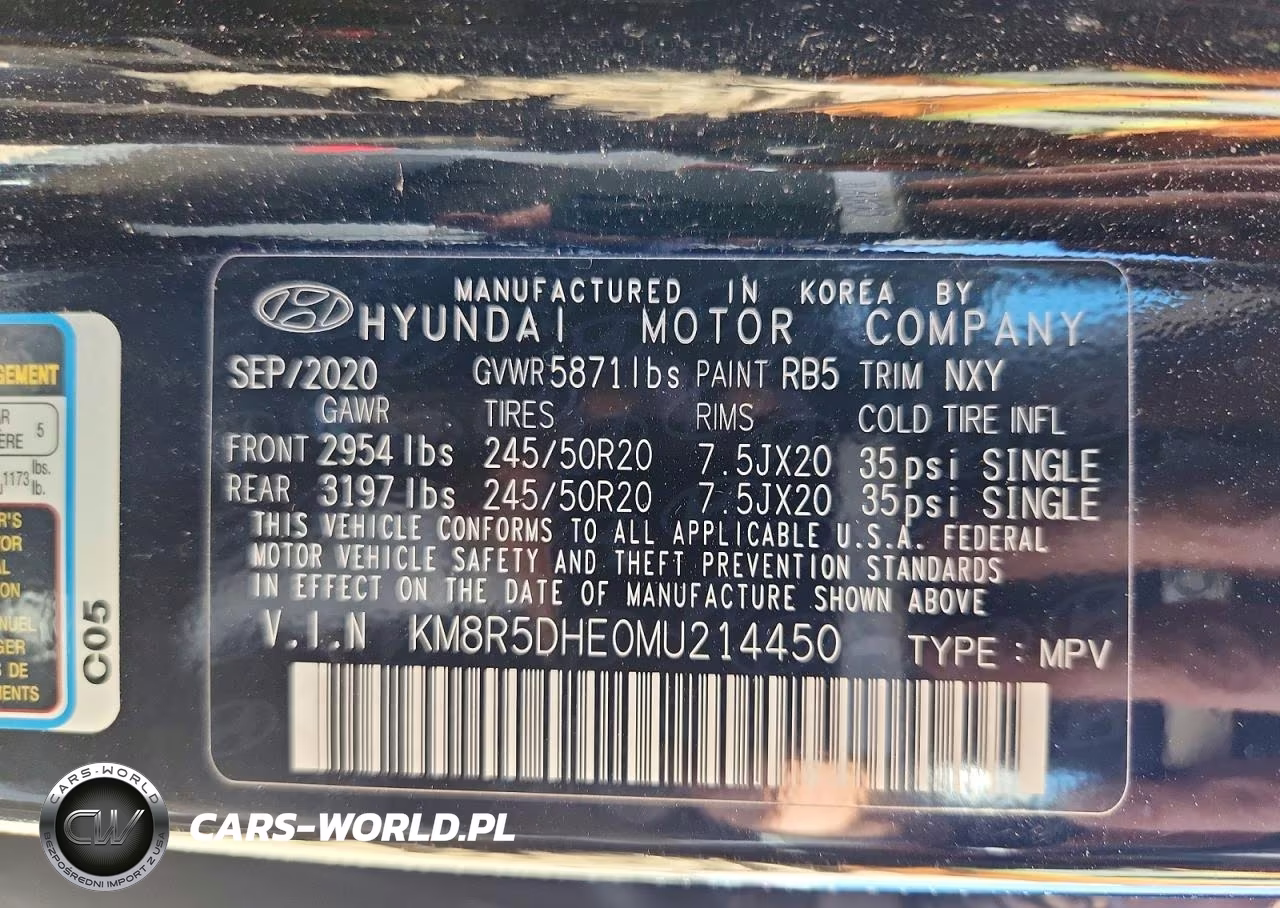 2021 Hyundai Palisade Limited VIN:KM8R5DHE0MU214450 - 14