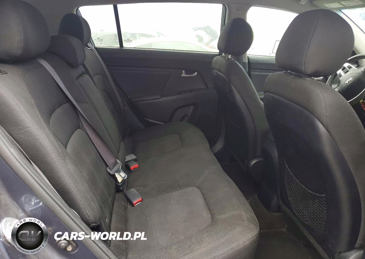 2012 Kia Sportage Lx VIN:KNDPB3A27C7307283 - 10