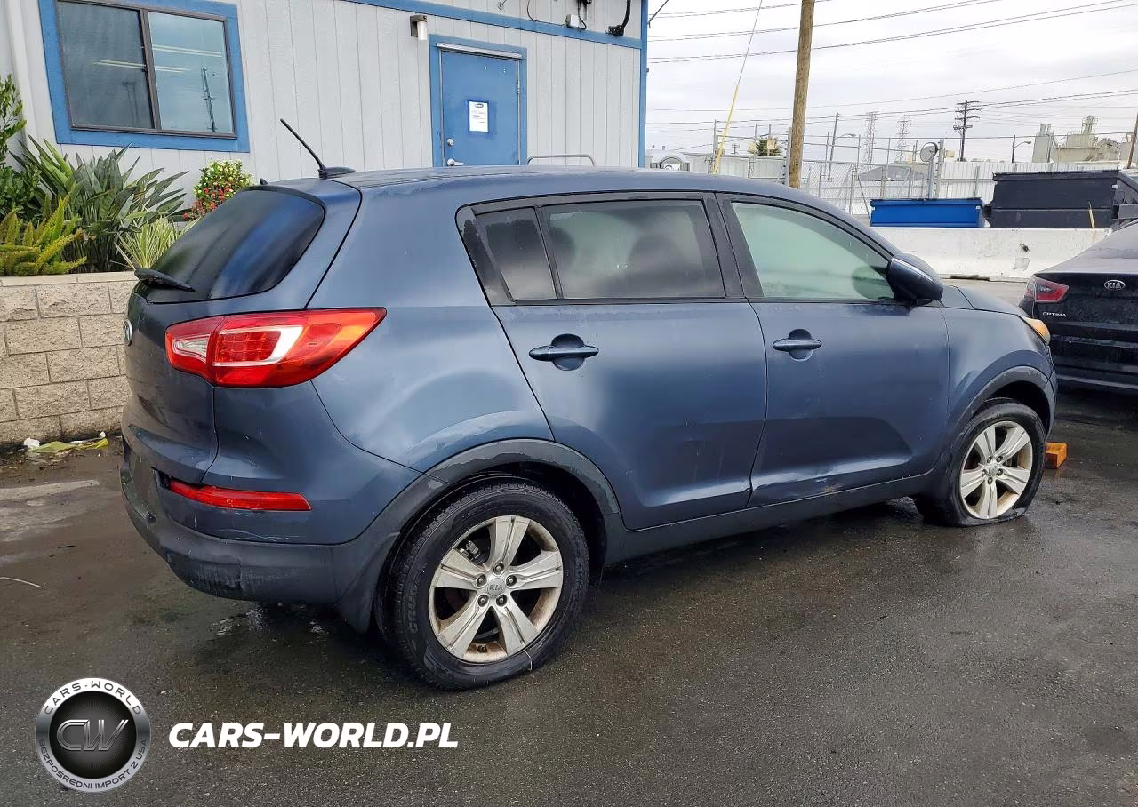 2012 Kia Sportage Lx VIN:KNDPB3A27C7307283 - 3