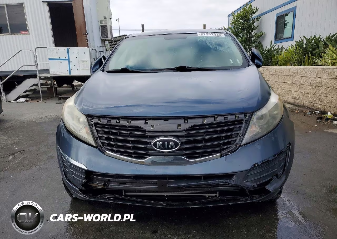 2012 Kia Sportage Lx VIN:KNDPB3A27C7307283 - 5