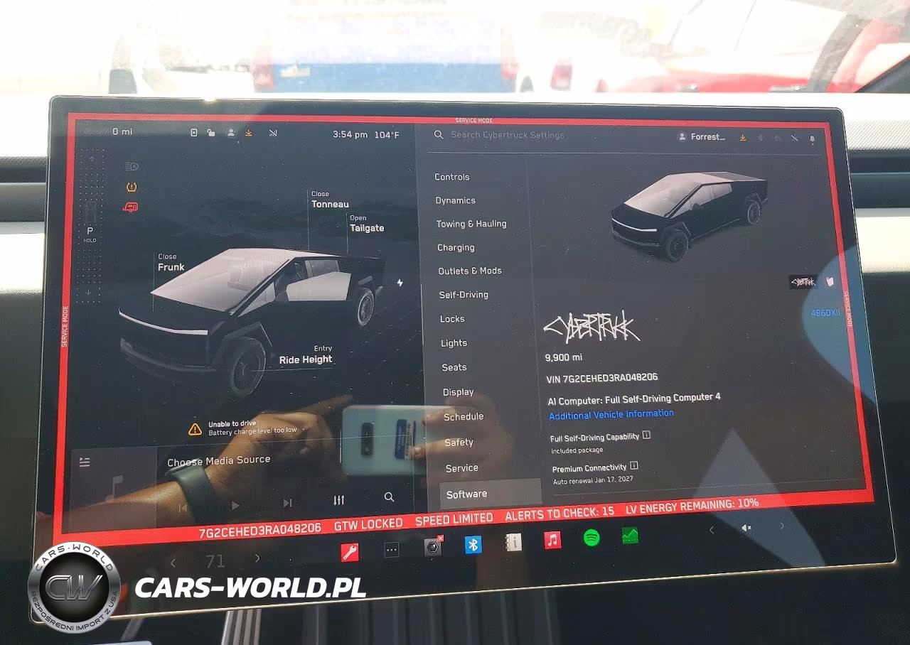 2024 Tesla Cybertruck VIN:7G2CEHED3RA048206 - 9