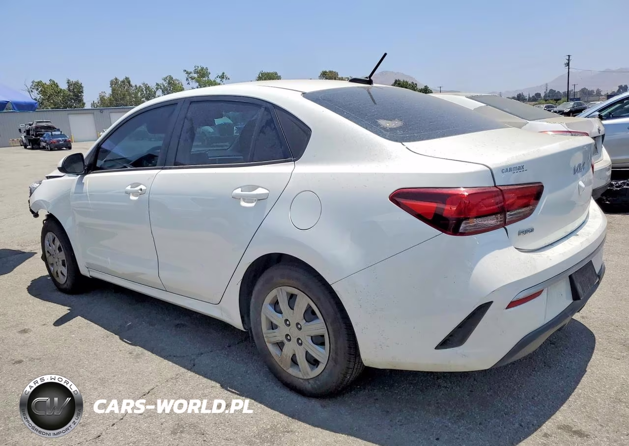 2022 Kia Rio Lx VIN:3KPA24ADXNE509826 - 2