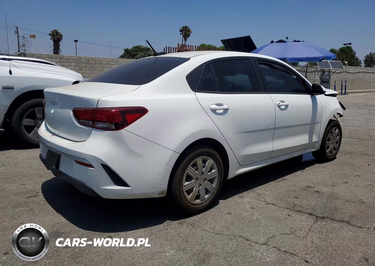 2022 Kia Rio Lx VIN:3KPA24ADXNE509826 - 3