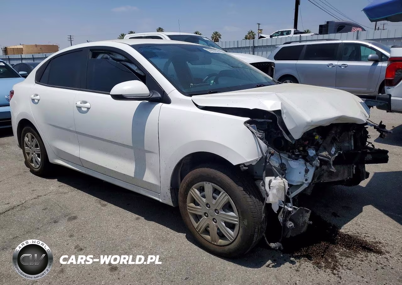 2022 Kia Rio Lx VIN:3KPA24ADXNE509826 - 4