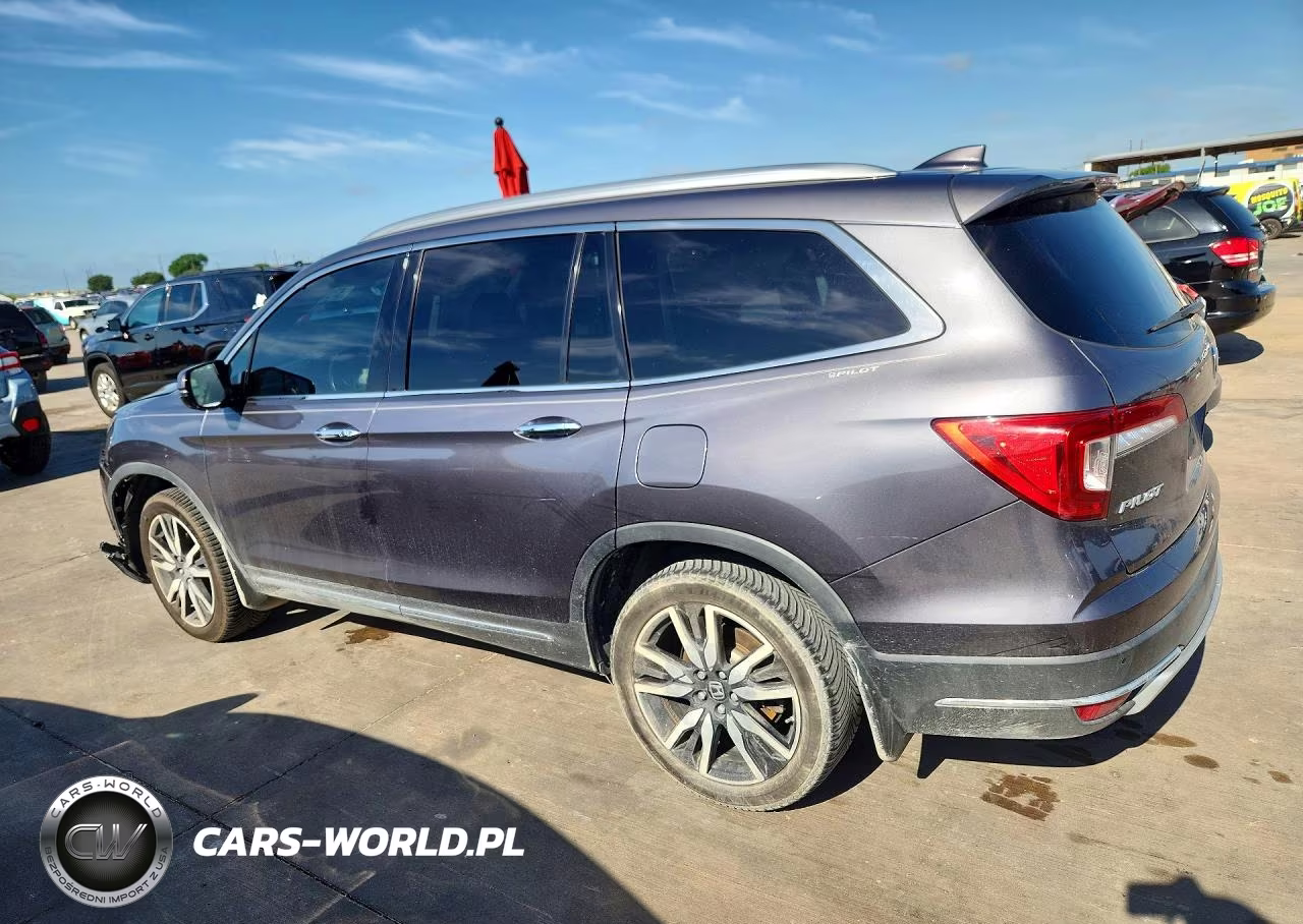 2019 Honda Pilot Touring VIN:5FNYF5H60KB034161 - 2