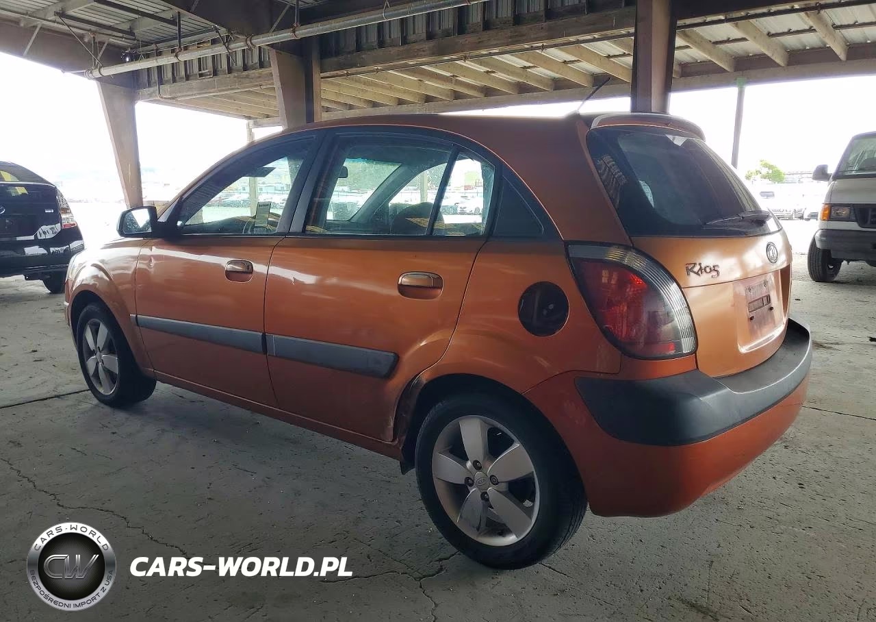 2007 Kia Rio 5 Sx VIN:KNADE163476207196 - 2