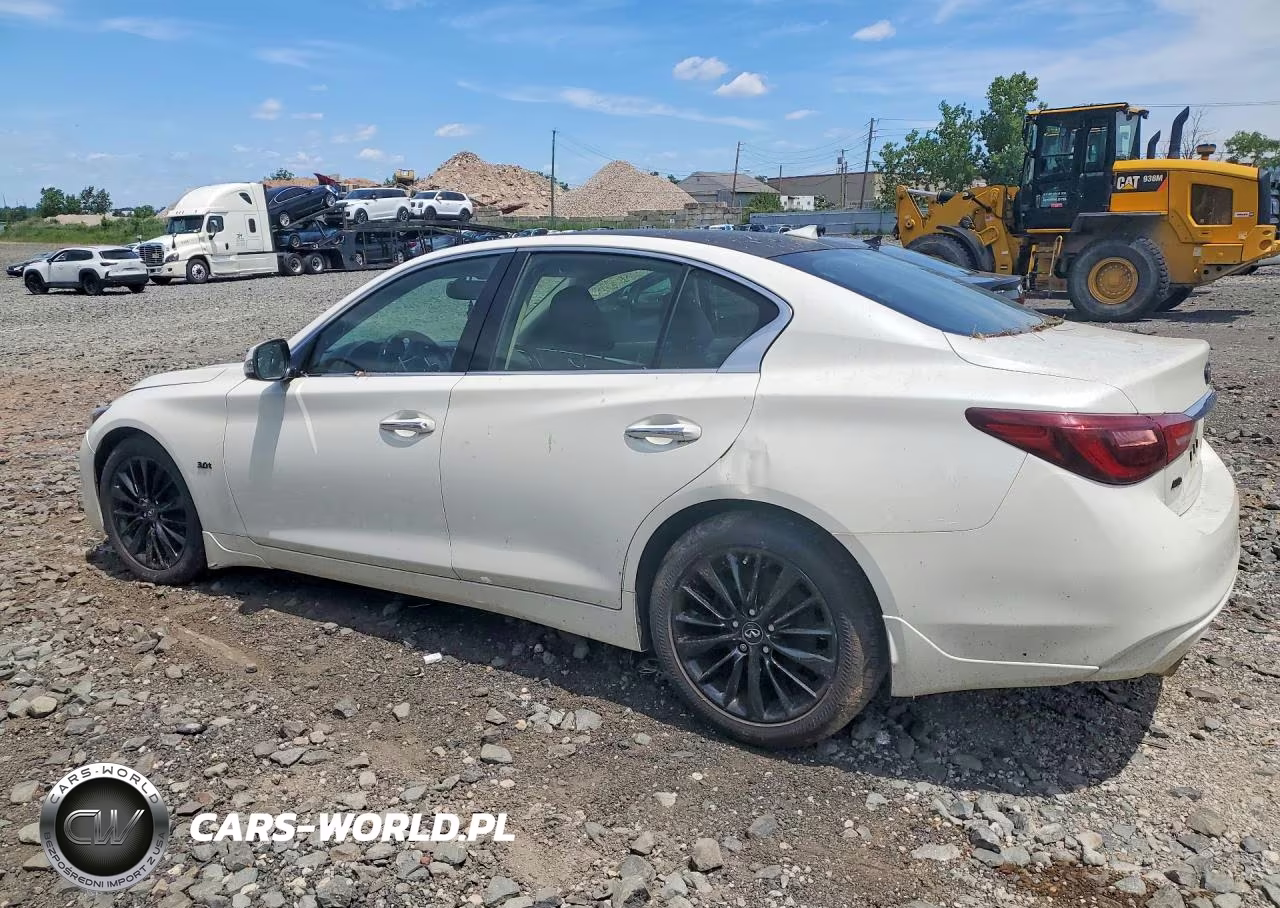 2018 Infiniti Q50 3.0T Luxe VIN:JN1EV7AR8JM438520 - 2