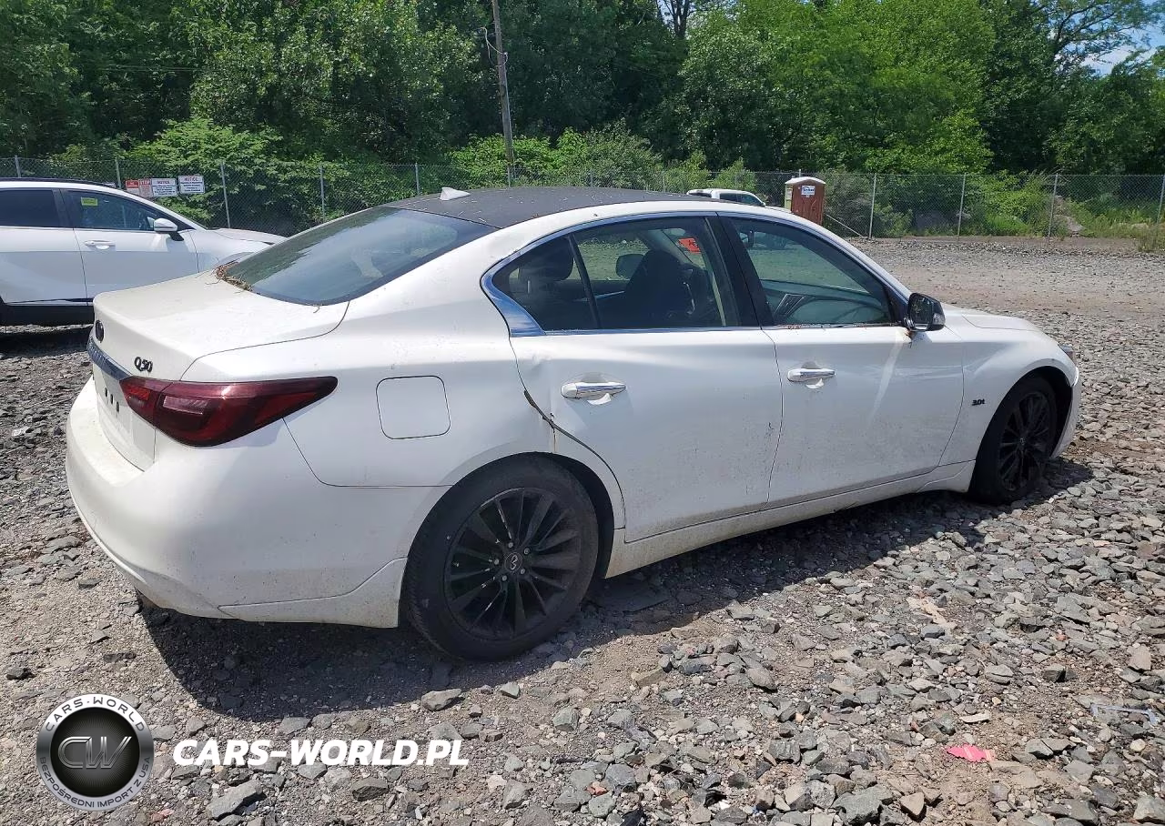2018 Infiniti Q50 3.0T Luxe VIN:JN1EV7AR8JM438520 - 3