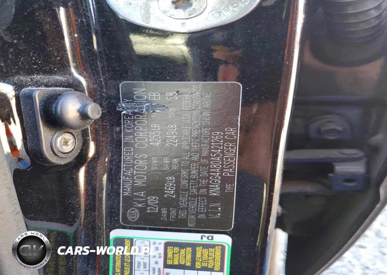 2010 Kia Optima Lx VIN:KNAGG4A80A5421269 - 13