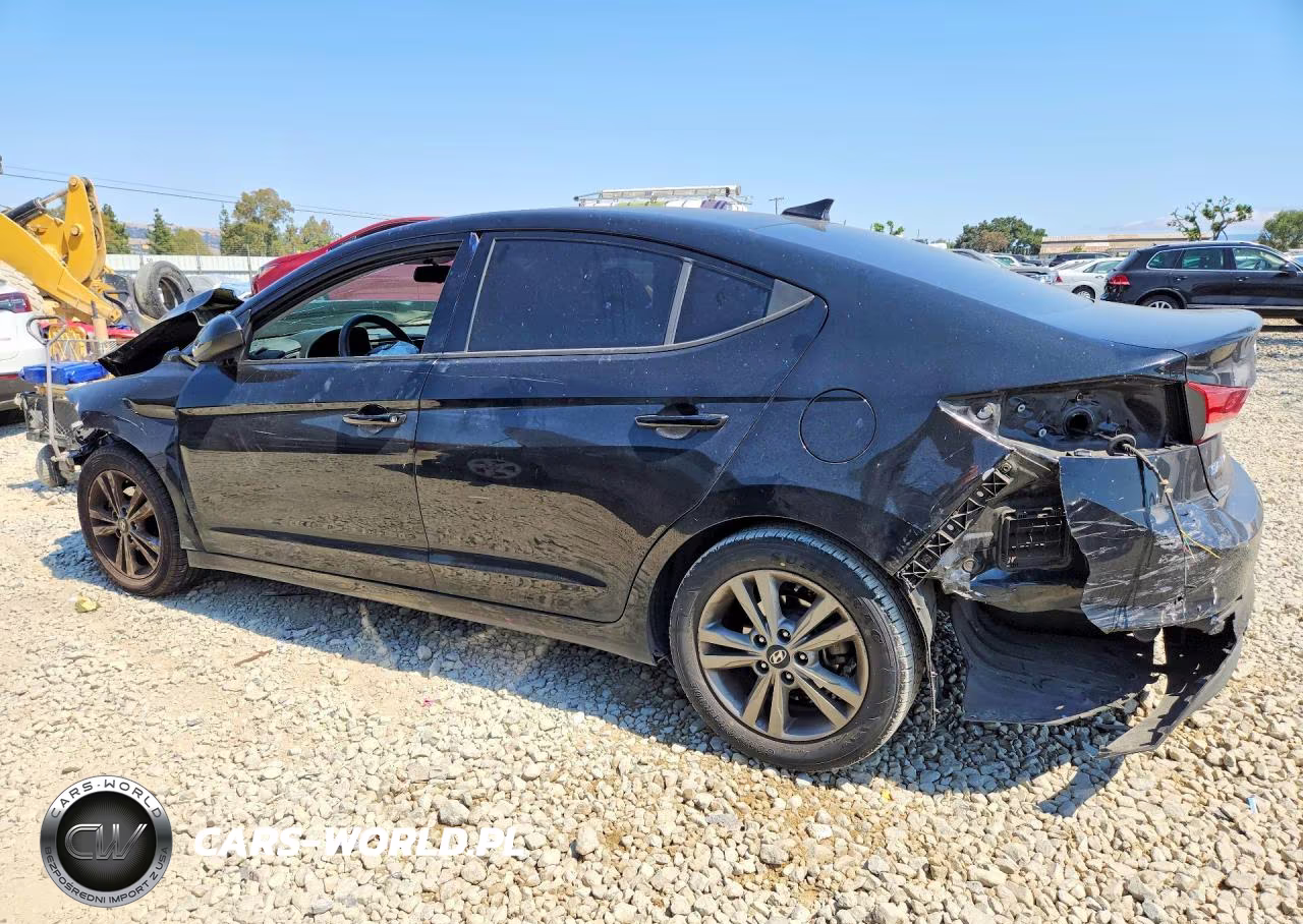 2018 Hyundai Elantra Sel VIN:5NPD84LF4JH219890 - 2