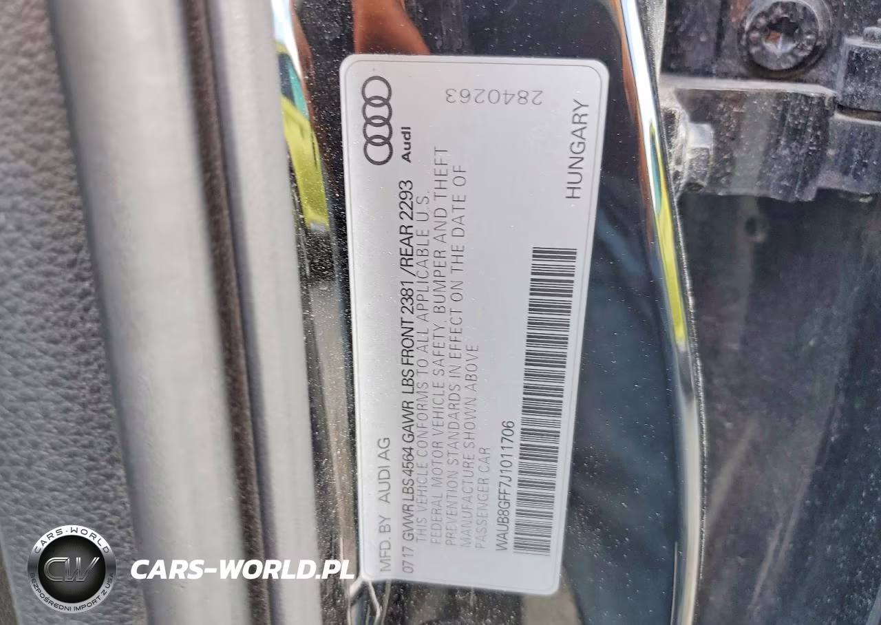 2018 Audi A3 Premium VIN:WAUB8GFF7J1011706 - 12