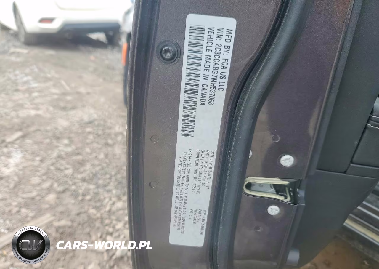 2021 Chrysler 300 S VIN:2C3CCABG7MH537068 - 12