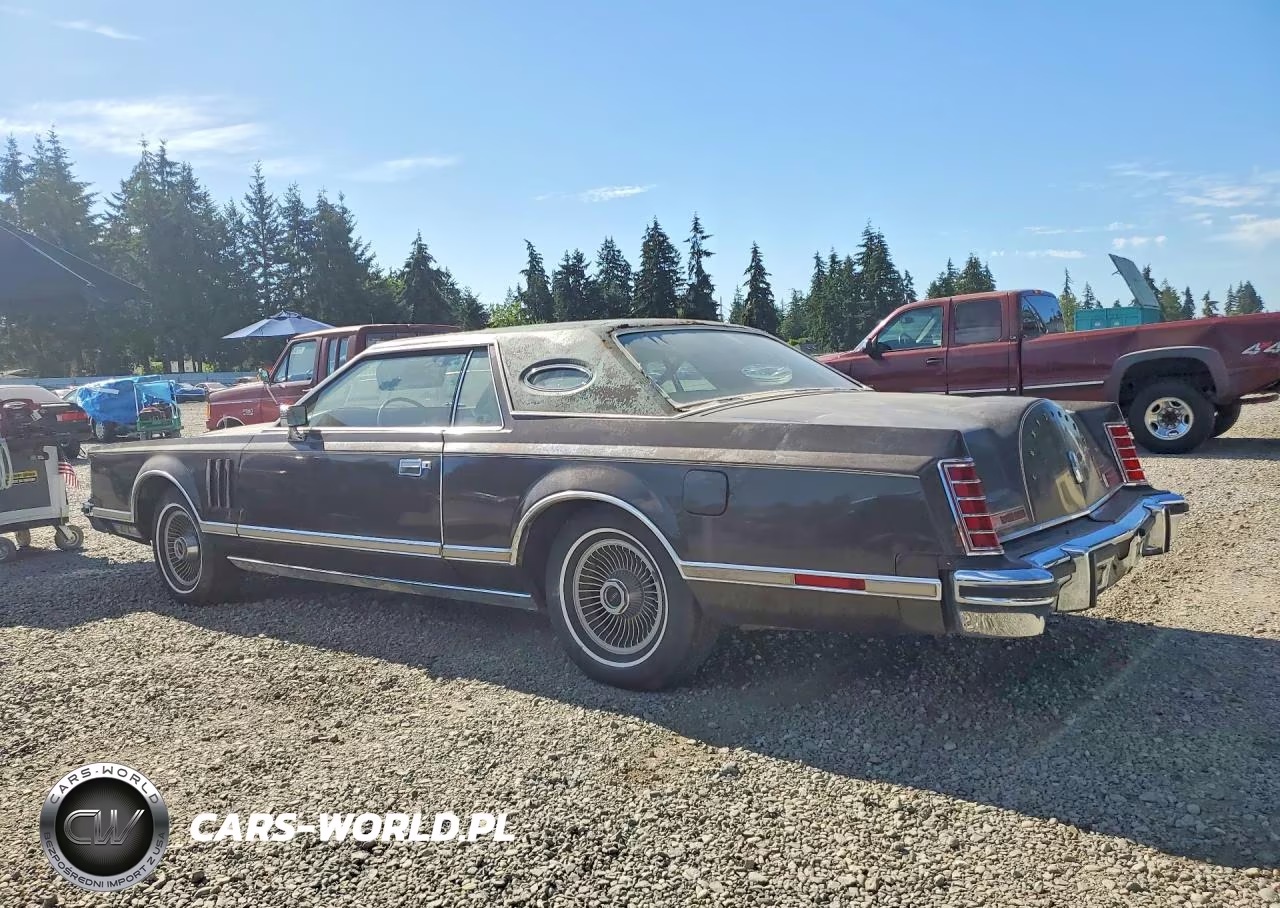 1978 Lincoln Mark V VIN:8Y89S928503 - 2