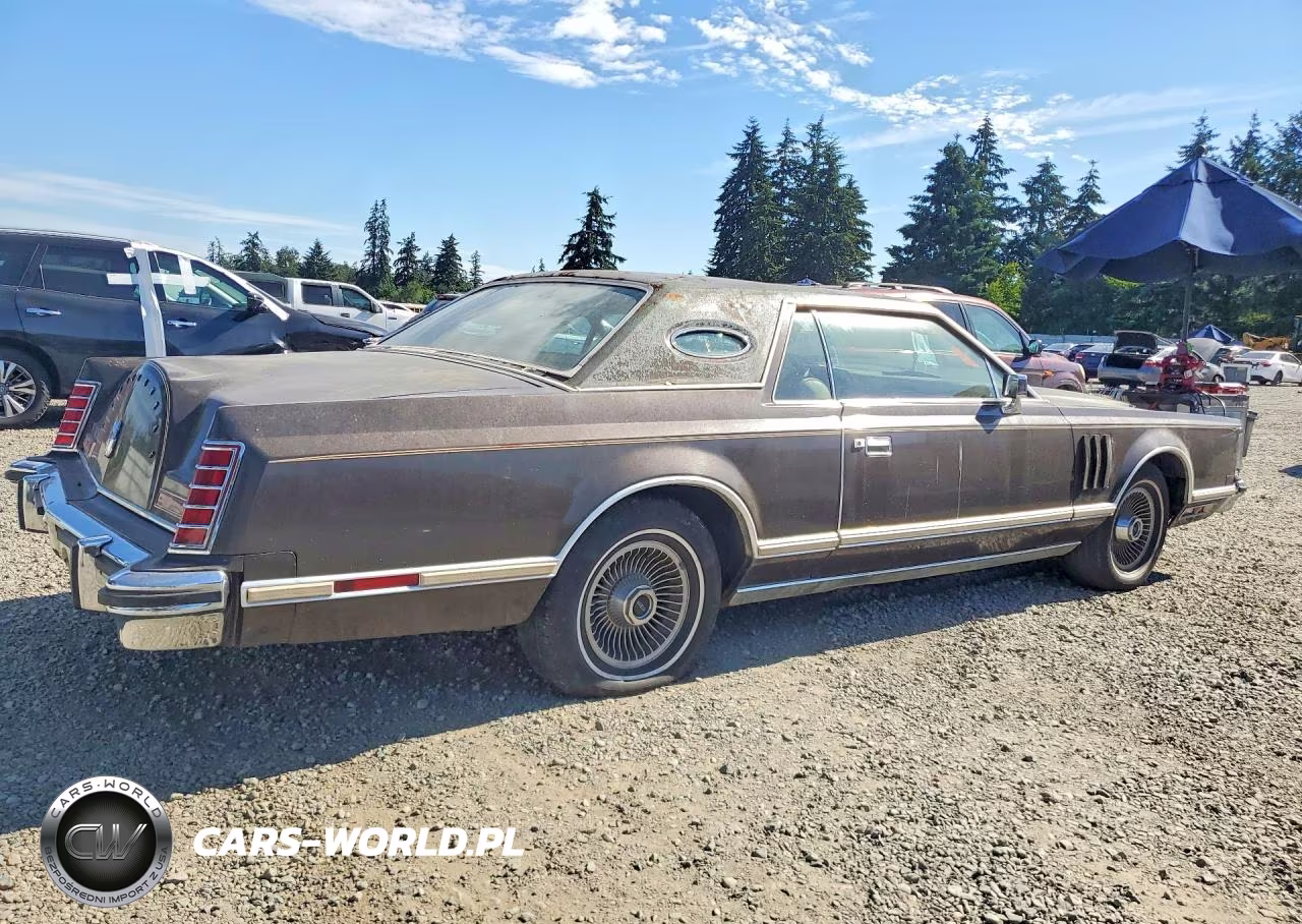 1978 Lincoln Mark V VIN:8Y89S928503 - 3