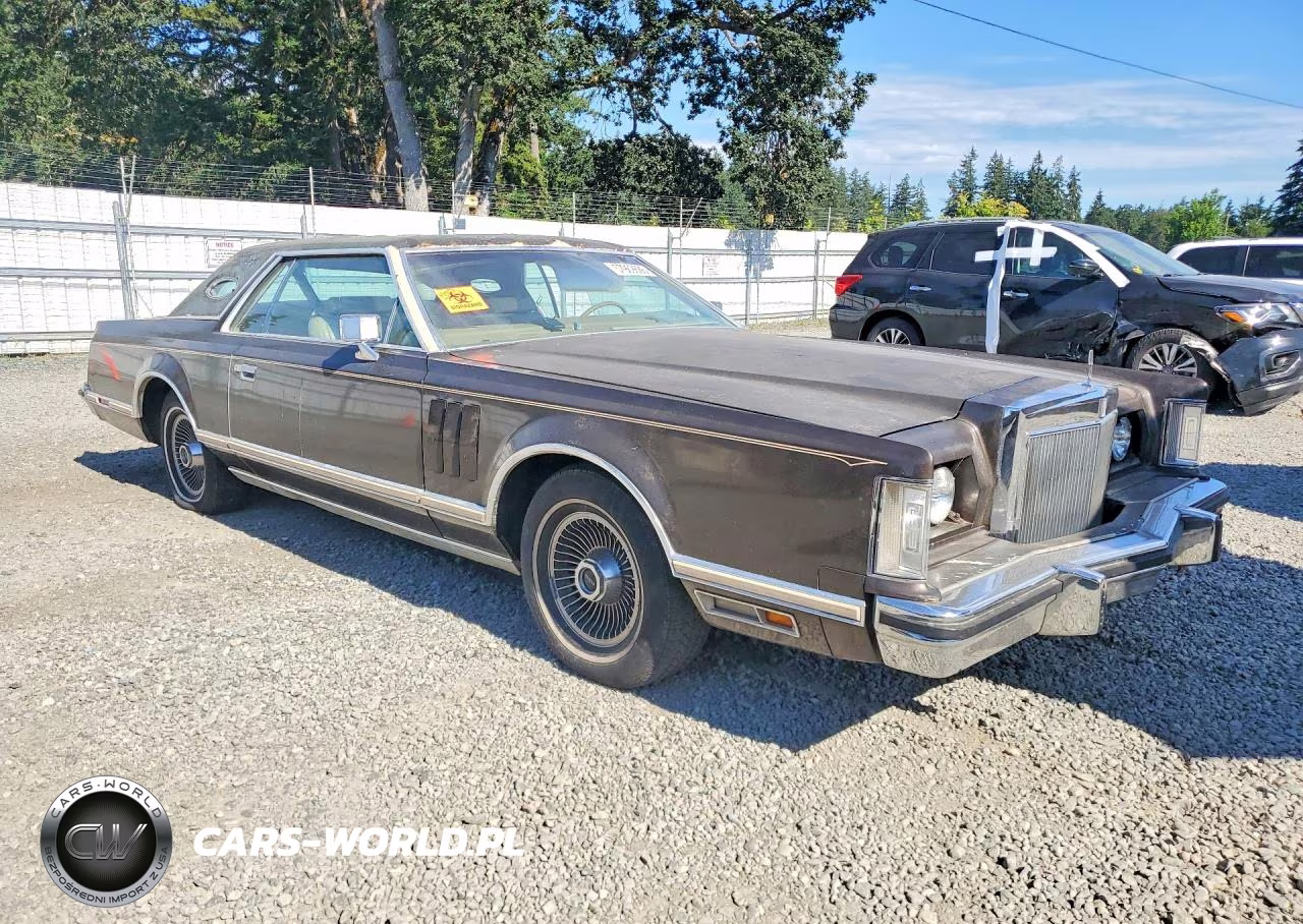 1978 Lincoln Mark V VIN:8Y89S928503 - 4