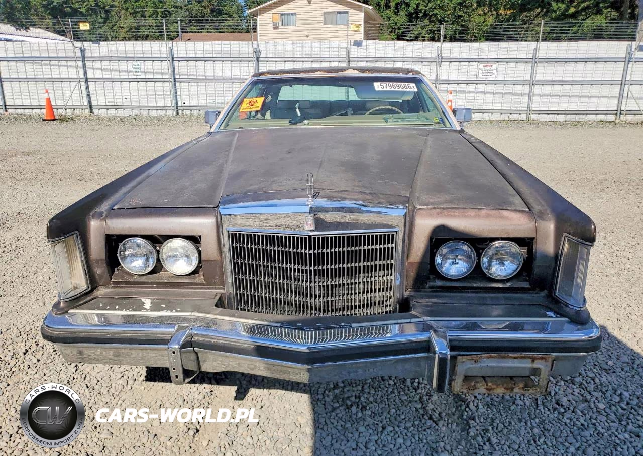 1978 Lincoln Mark V VIN:8Y89S928503 - 5