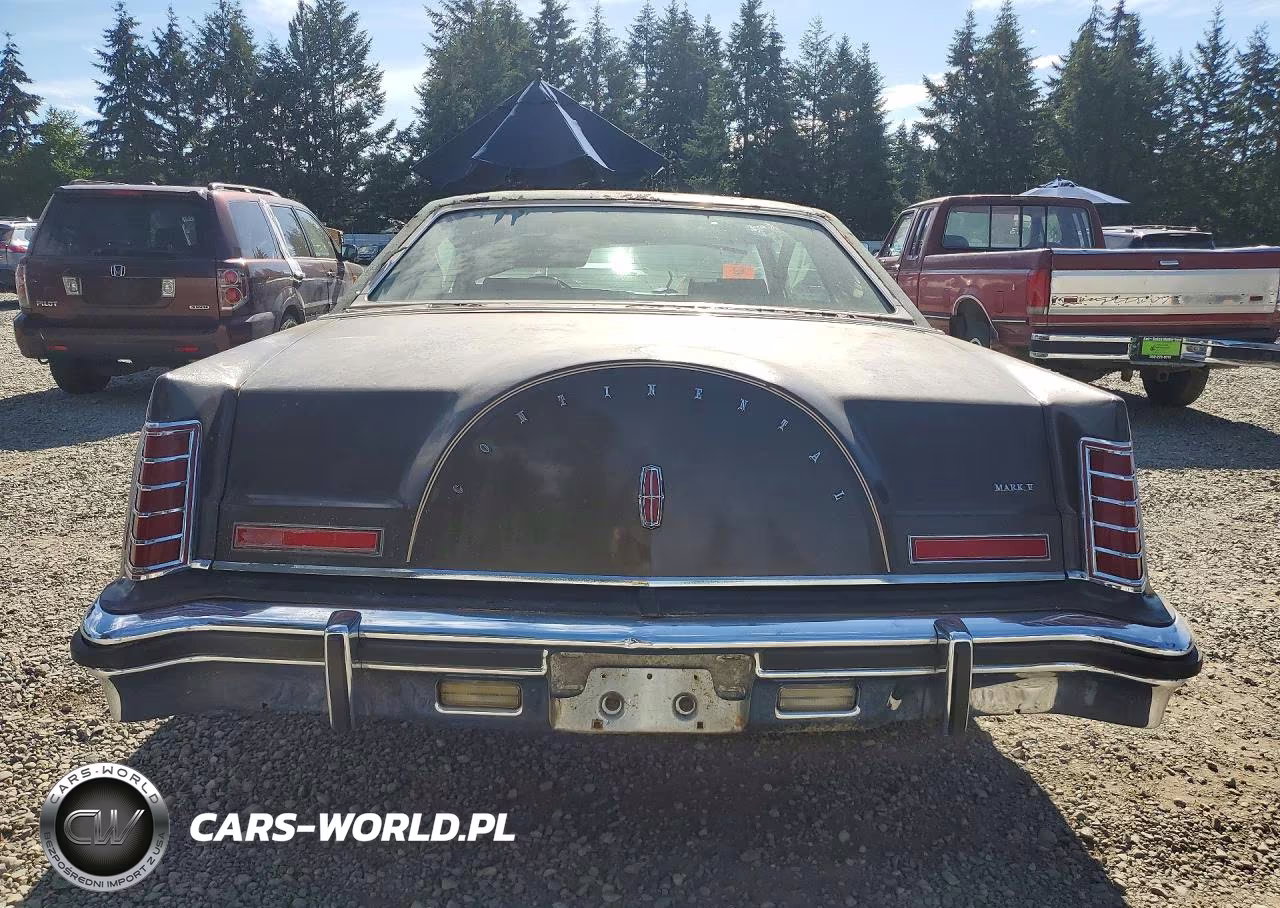 1978 Lincoln Mark V VIN:8Y89S928503 - 6