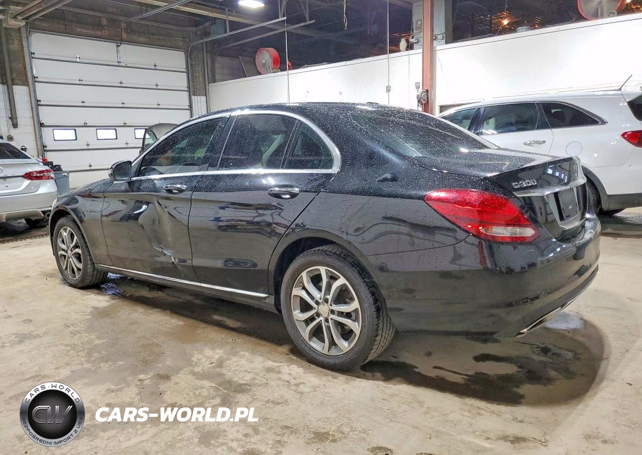 2016 Mercedes-Benz C300 4 Mat VIN:55SWF4KB9GU110540 - 2