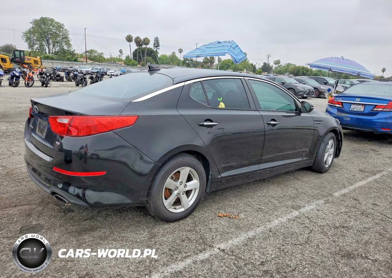 2014 Kia Optima Lx VIN:5XXGM4A77EG265347 - 3