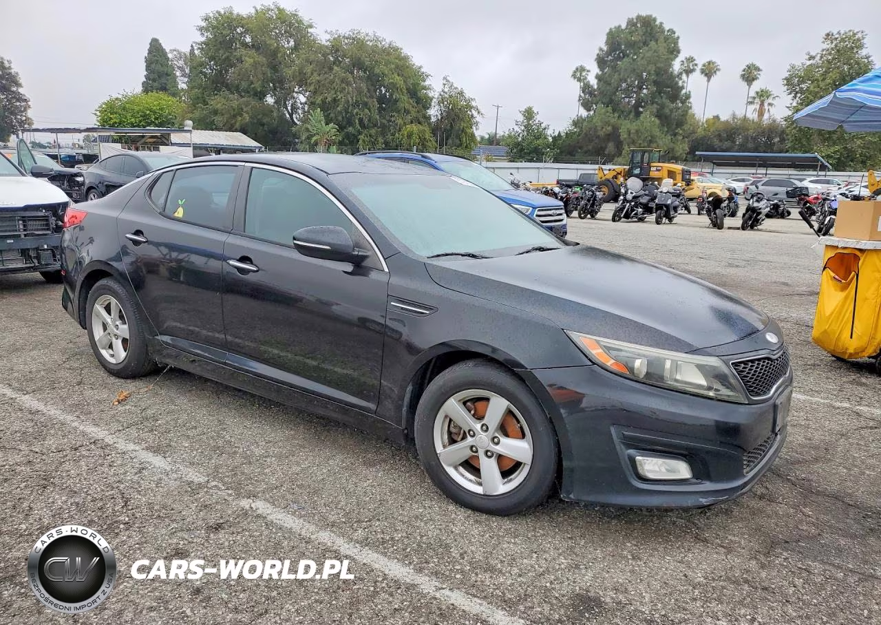 2014 Kia Optima Lx VIN:5XXGM4A77EG265347 - 4