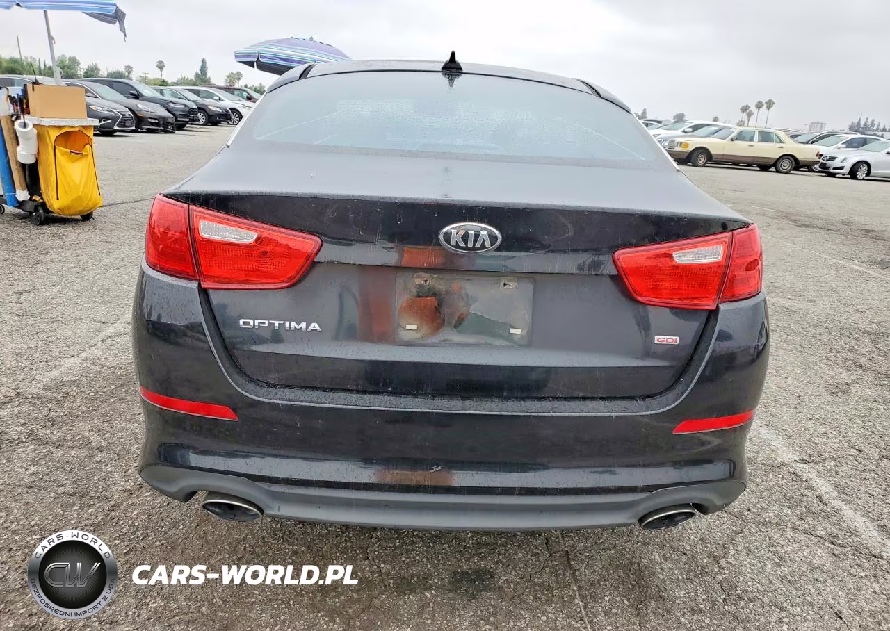 2014 Kia Optima Lx VIN:5XXGM4A77EG265347 - 6