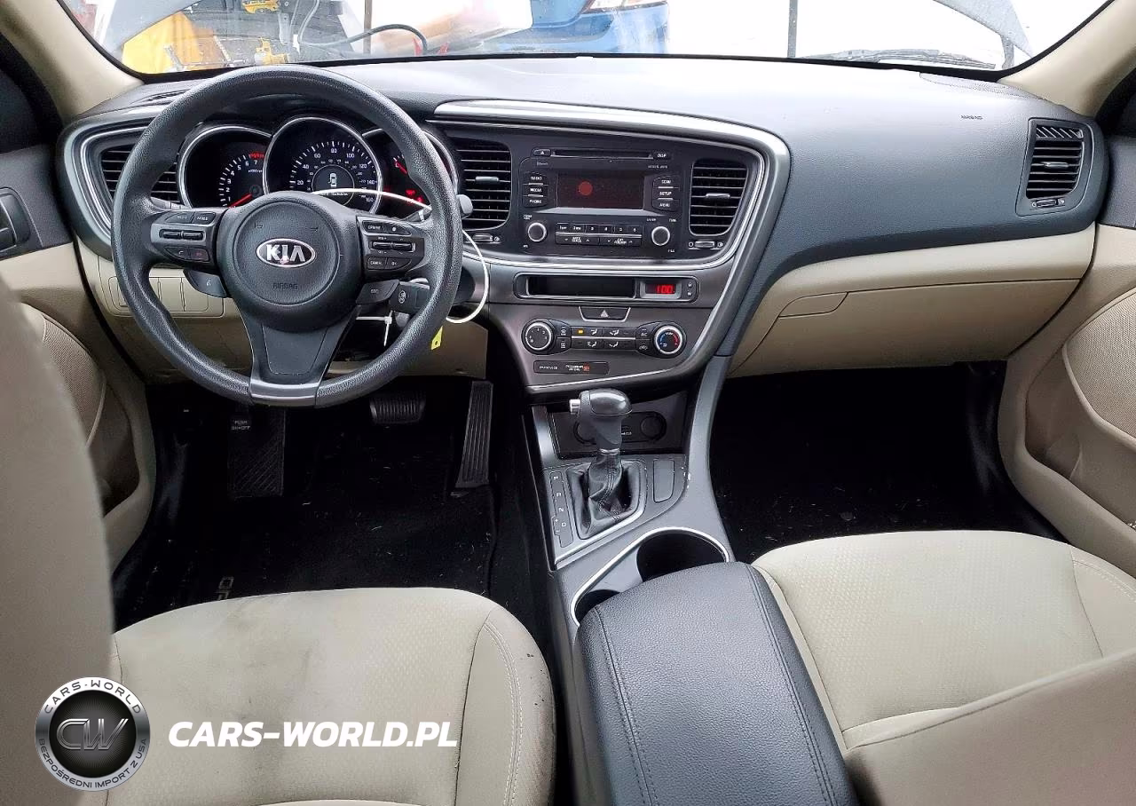 2014 Kia Optima Lx VIN:5XXGM4A77EG265347 - 8