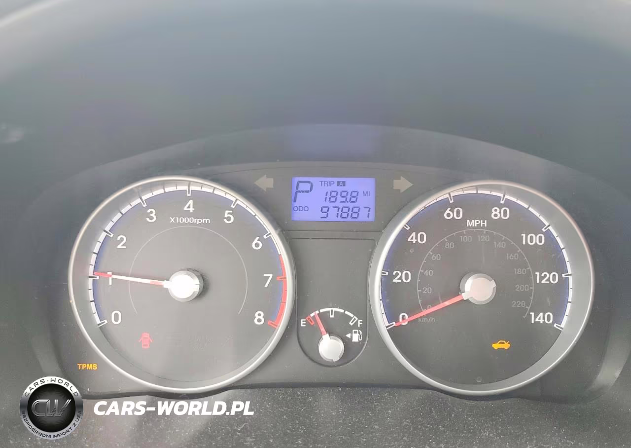 2010 Hyundai Accent Gls VIN:KMHCN4AC4AU492116 - 9