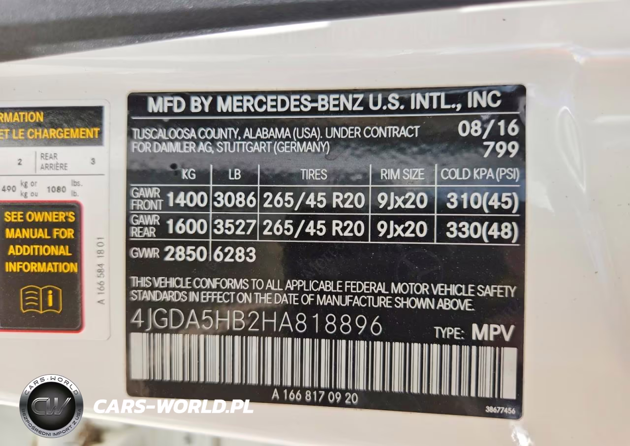 2017 Mercedes-Benz Gle 350 4Matic VIN:4JGDA5HB2HA818896 - 12