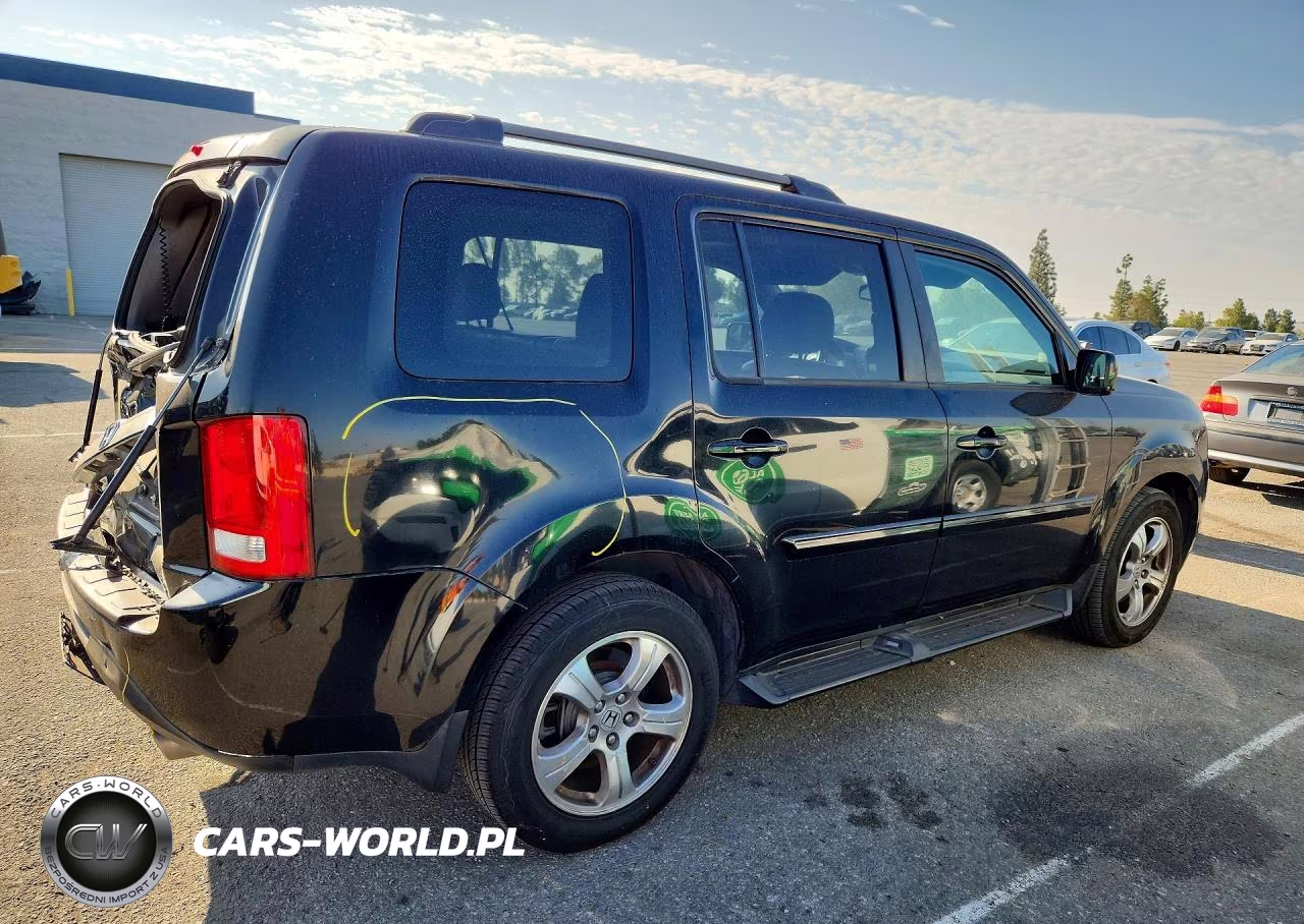 2015 Honda Pilot Exl VIN:5FNYF3H62FB013340 - 3