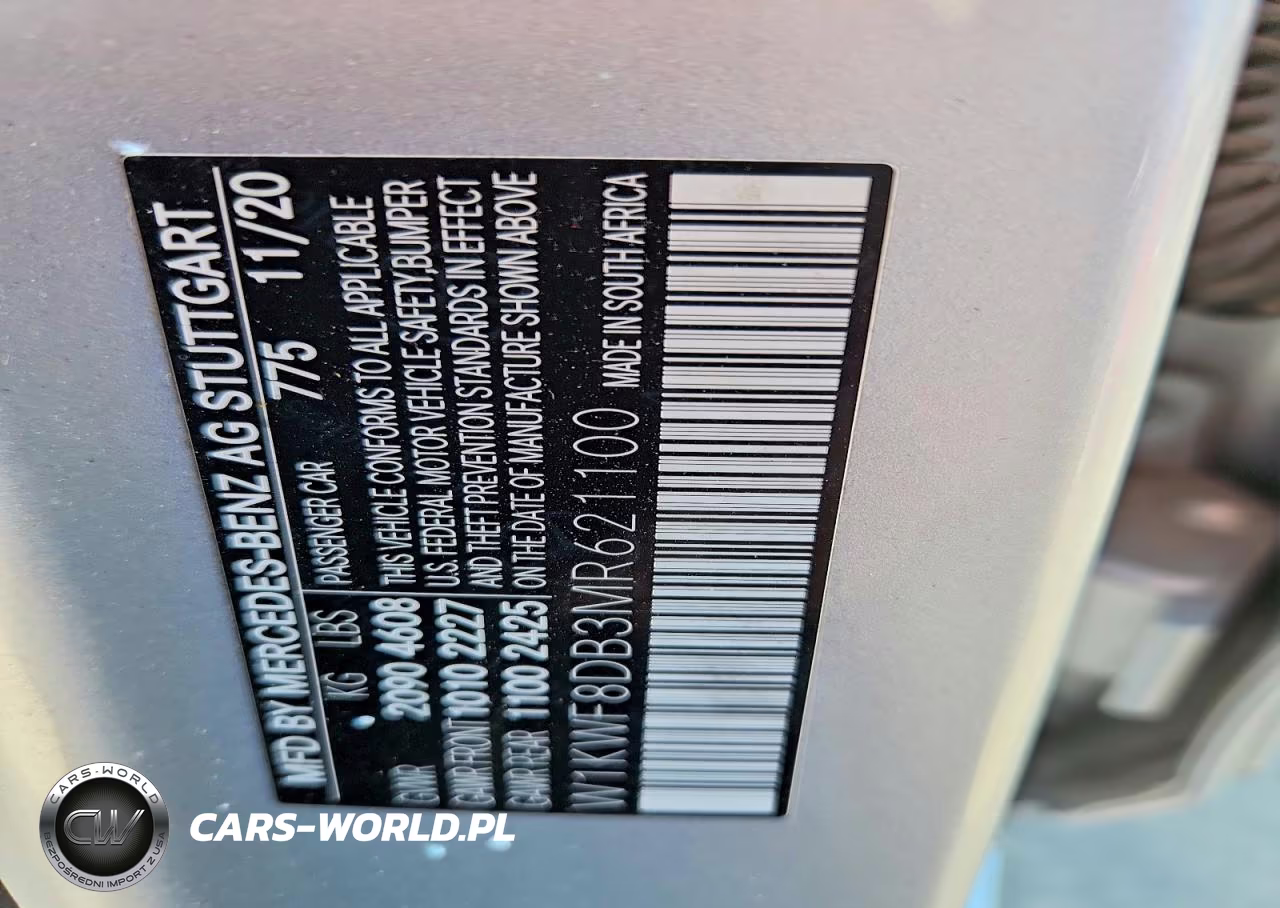 2021 Mercedes-Benz C 300 VIN:W1KWF8DB3MR621100 - 12