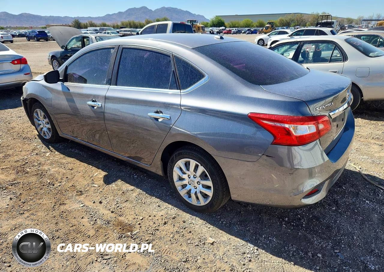 2017 Nissan Sentra Sv VIN:3N1AB7APXHY284423 - 2