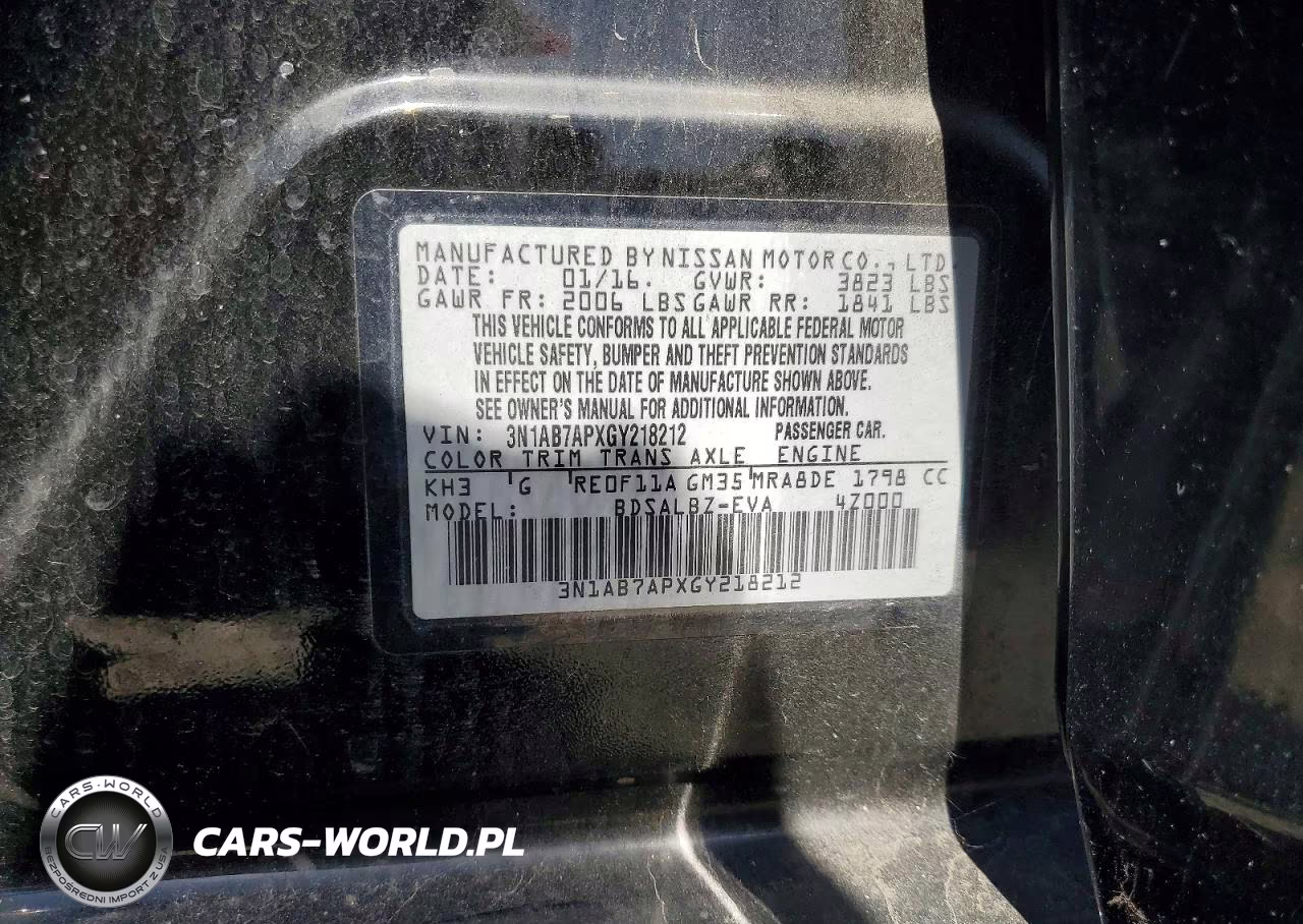 2017 Niss Sentra VIN:3N1AB7APXGY218212 - 12