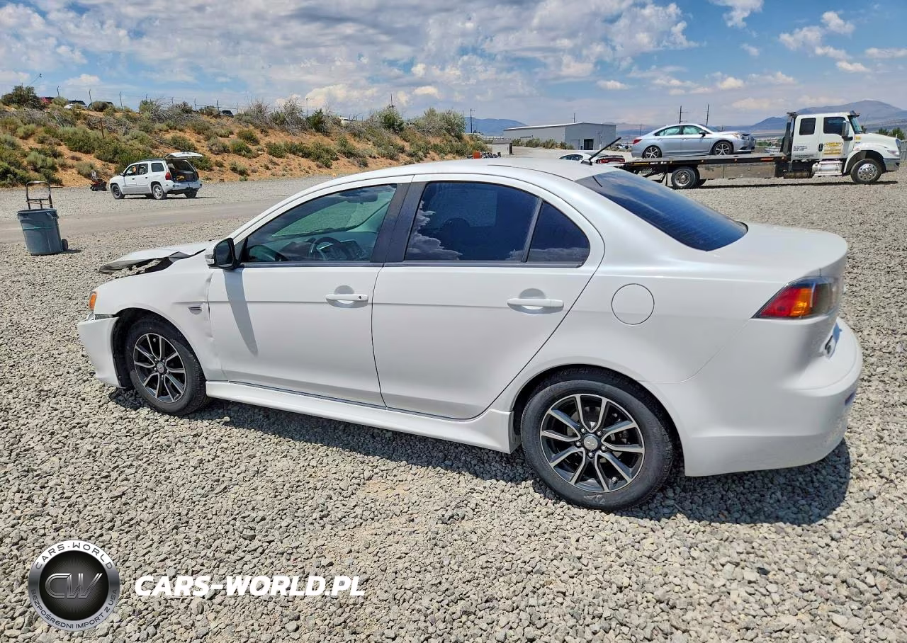2017 Mitsubishi Lancer Es VIN:JA32V2FW7HU009489 - 2