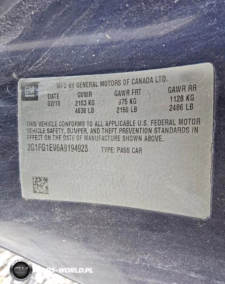 2010 Chevrolet Camaro Lt VIN:2G1FG1EV6A9194923 - 12