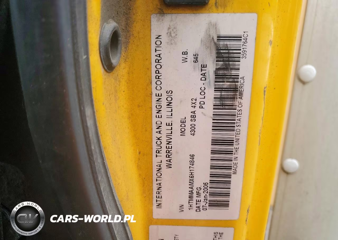 2006 International 4000 4300 VIN:1HTMMAAMX6H174846 - 10