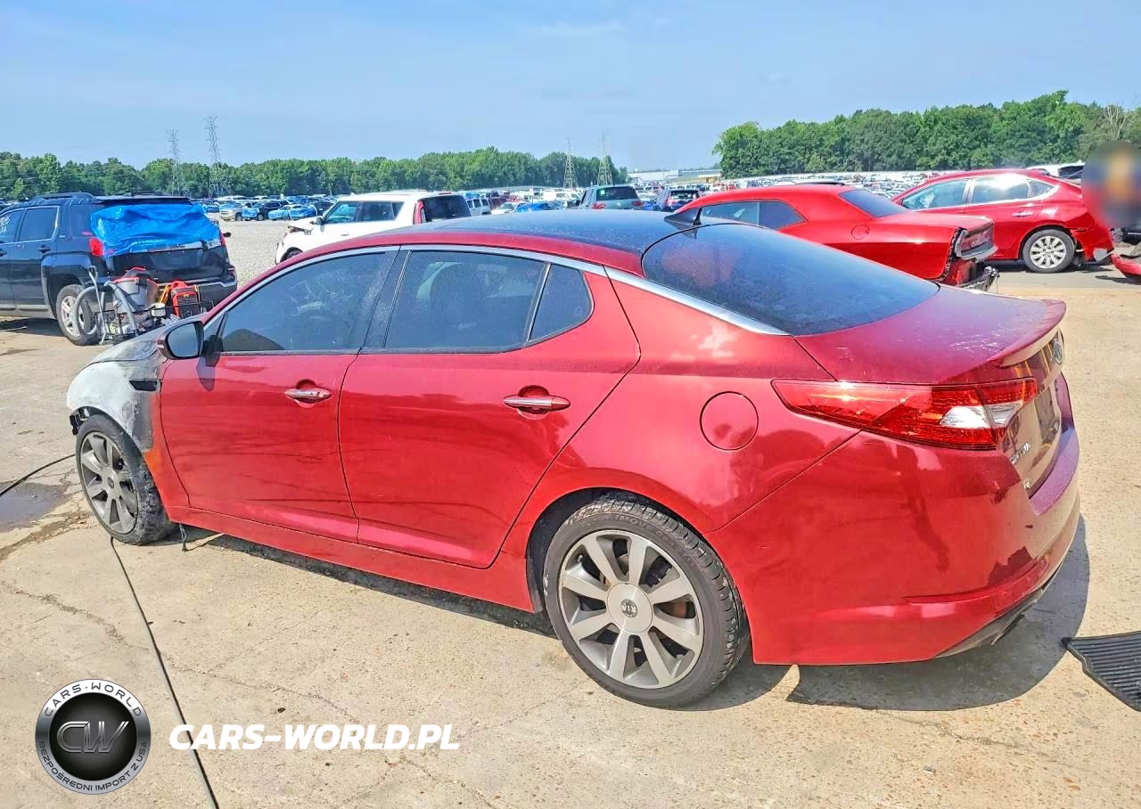 2012 Kia Optima Sx VIN:5XXGR4A63CG081352 - 2