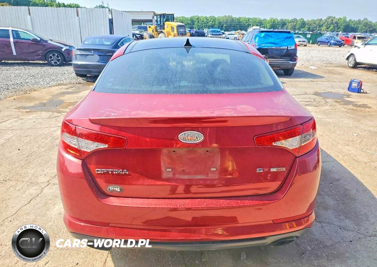 2012 Kia Optima Sx VIN:5XXGR4A63CG081352 - 6