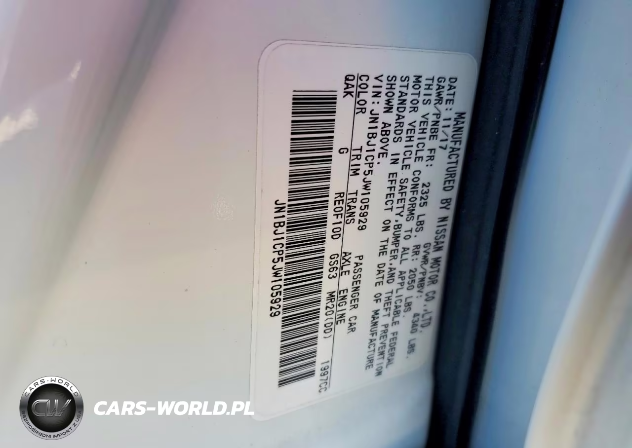 2018 Nissan Rogue Sport S VIN:JN1BJ1CP5JW105929 - 14