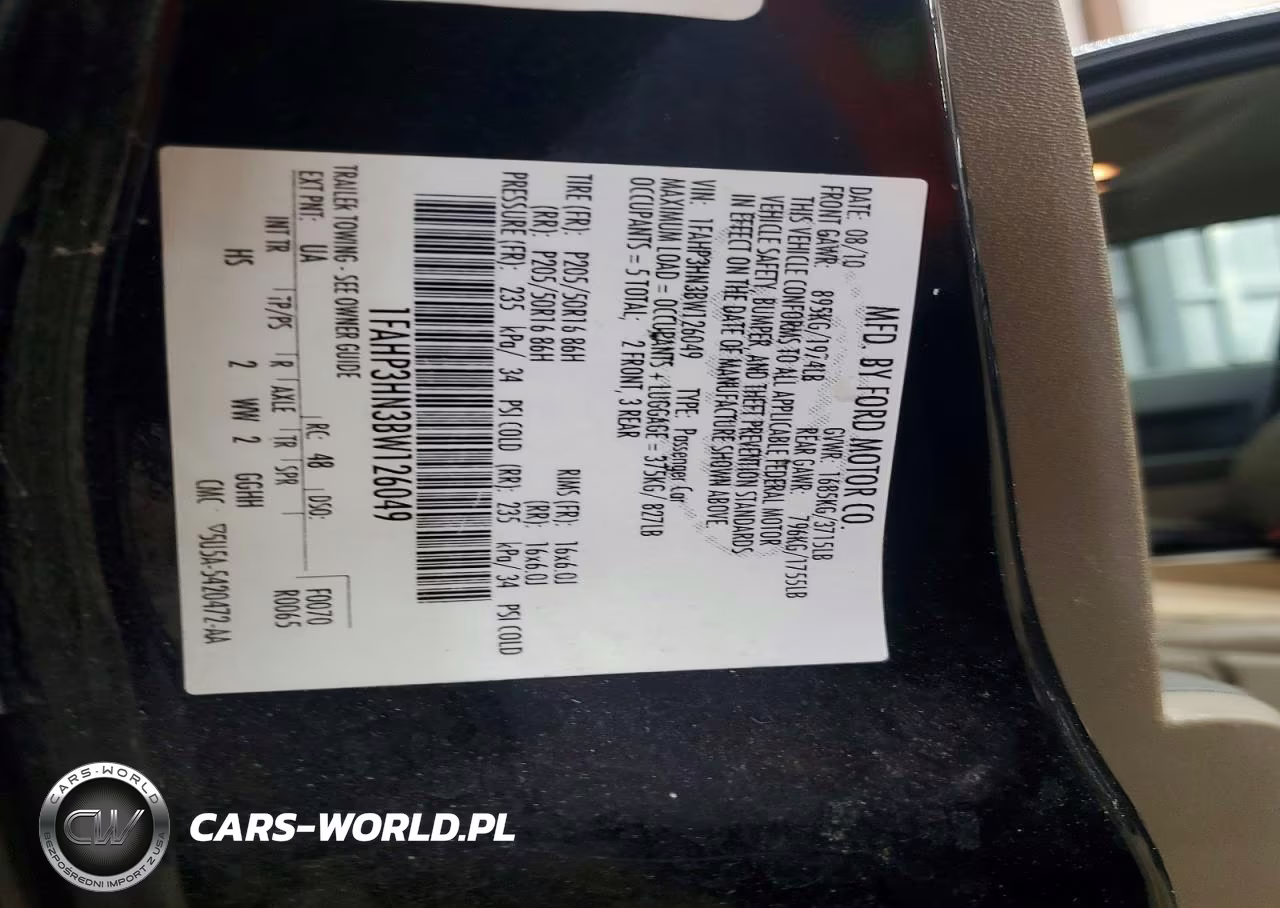 2011 Ford Focus Sel VIN:1FAHP3HN3BW126049 - 12