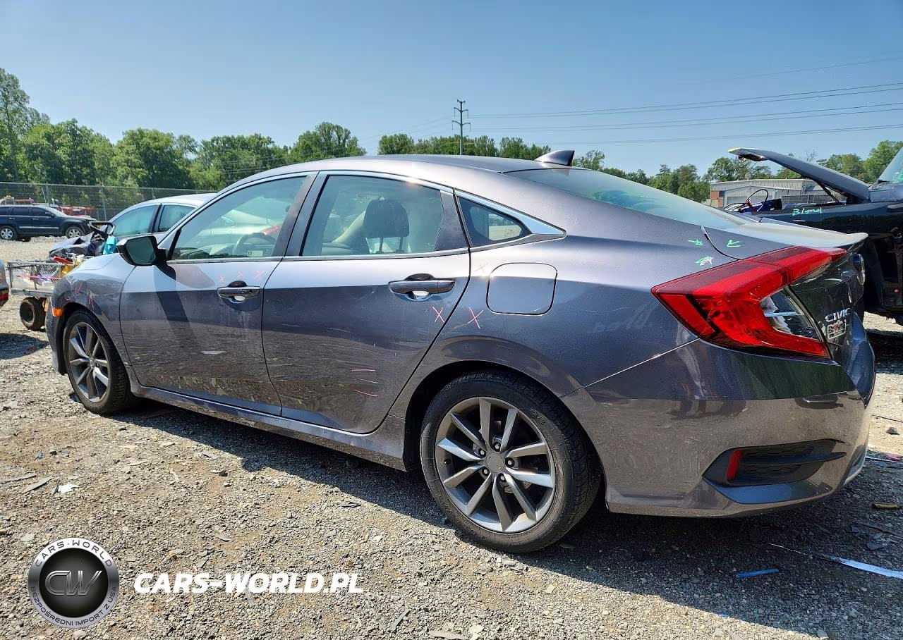 2019 Honda Civic Ex VIN:JHMFC1F38KX014259 - 2