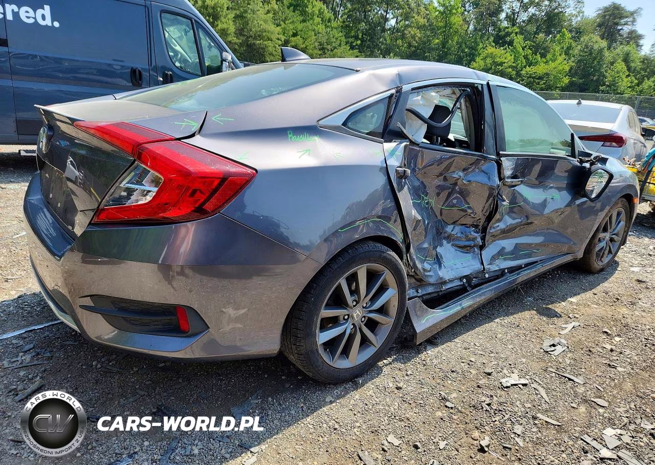 2019 Honda Civic Ex VIN:JHMFC1F38KX014259 - 3