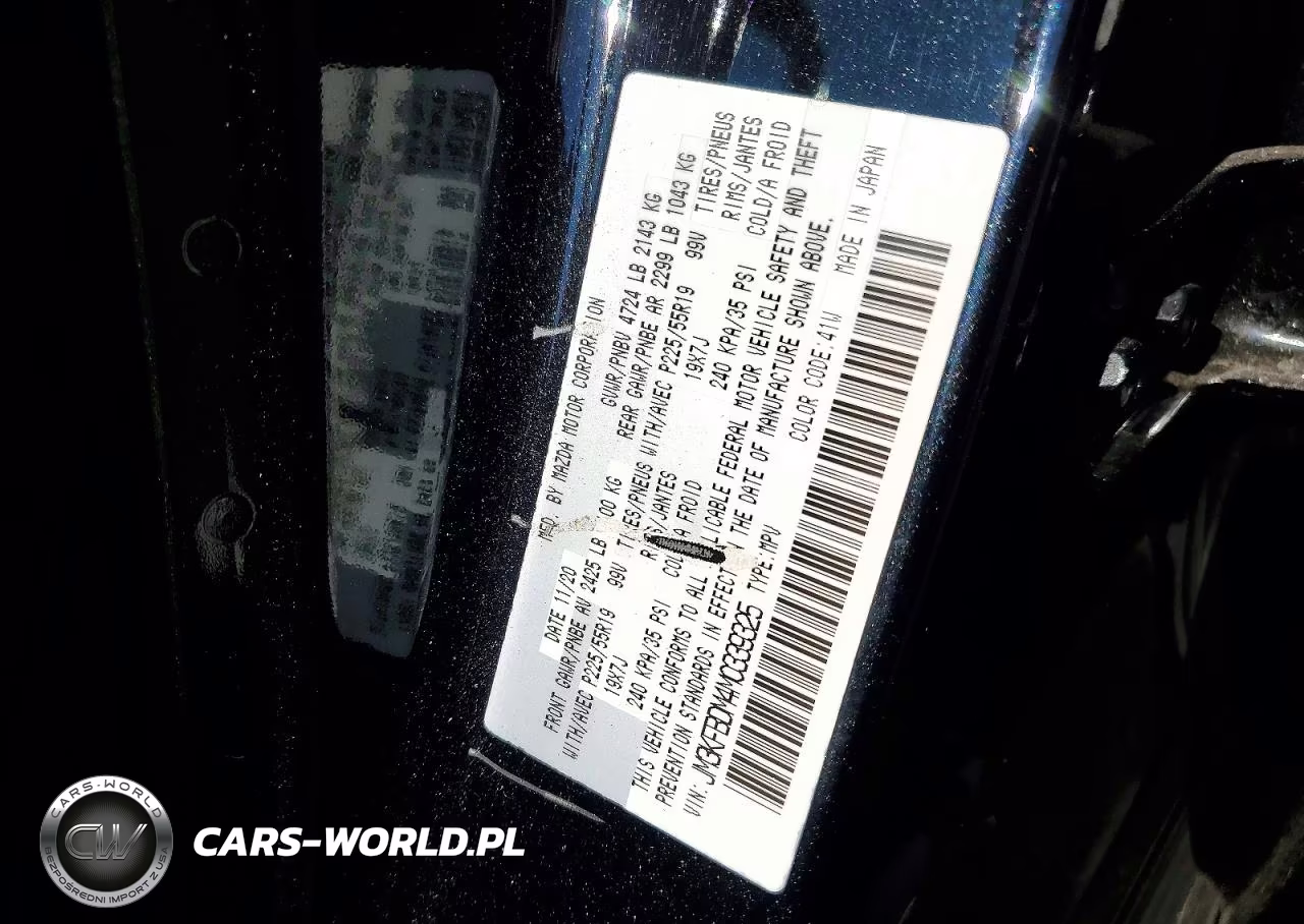 2021 Mazda Cx-5 Grand Touring VIN:JM3KFBDM4M0339325 - 13