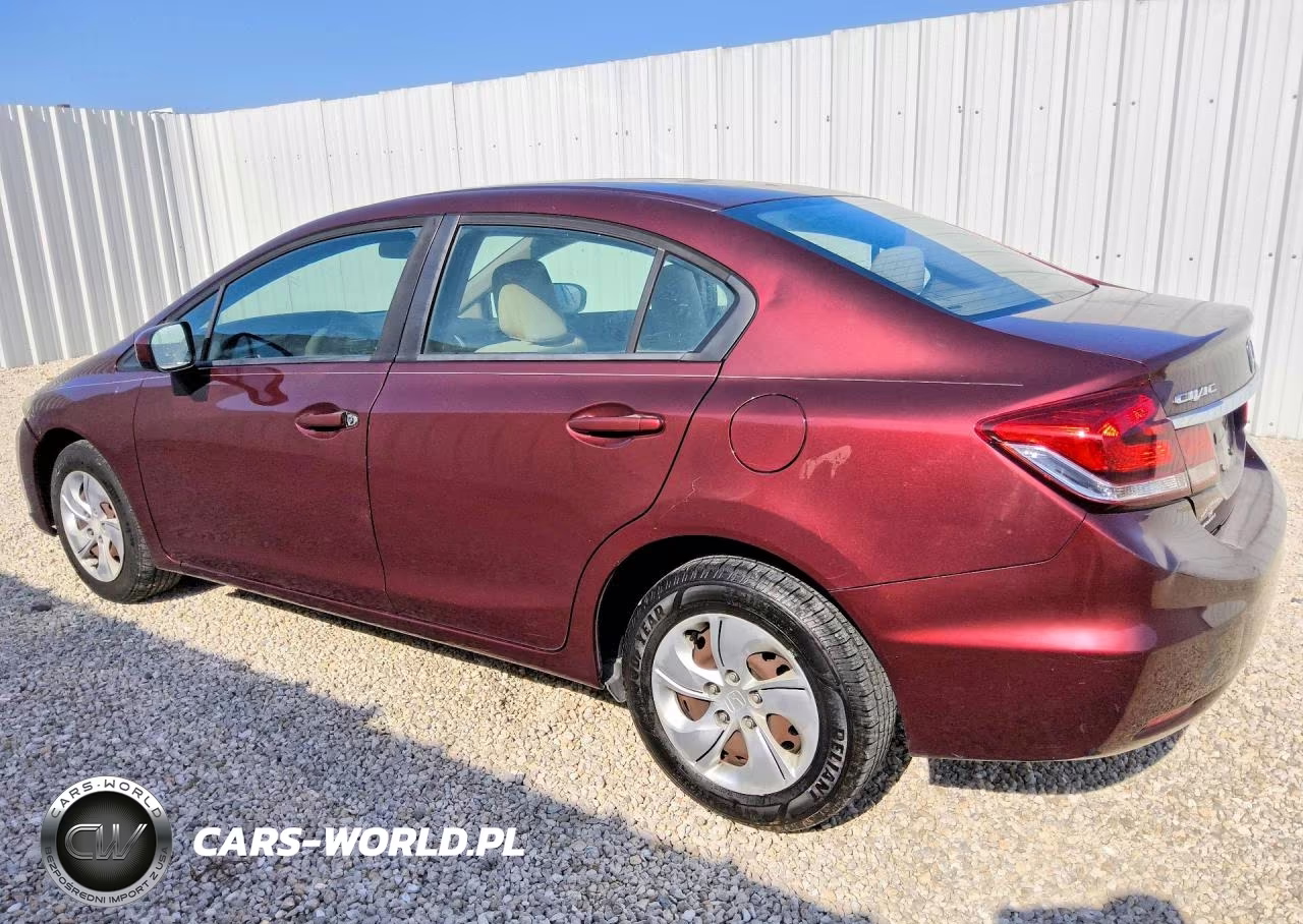 2015 Honda Civic Lx VIN:19XFB2F50FE093539 - 2