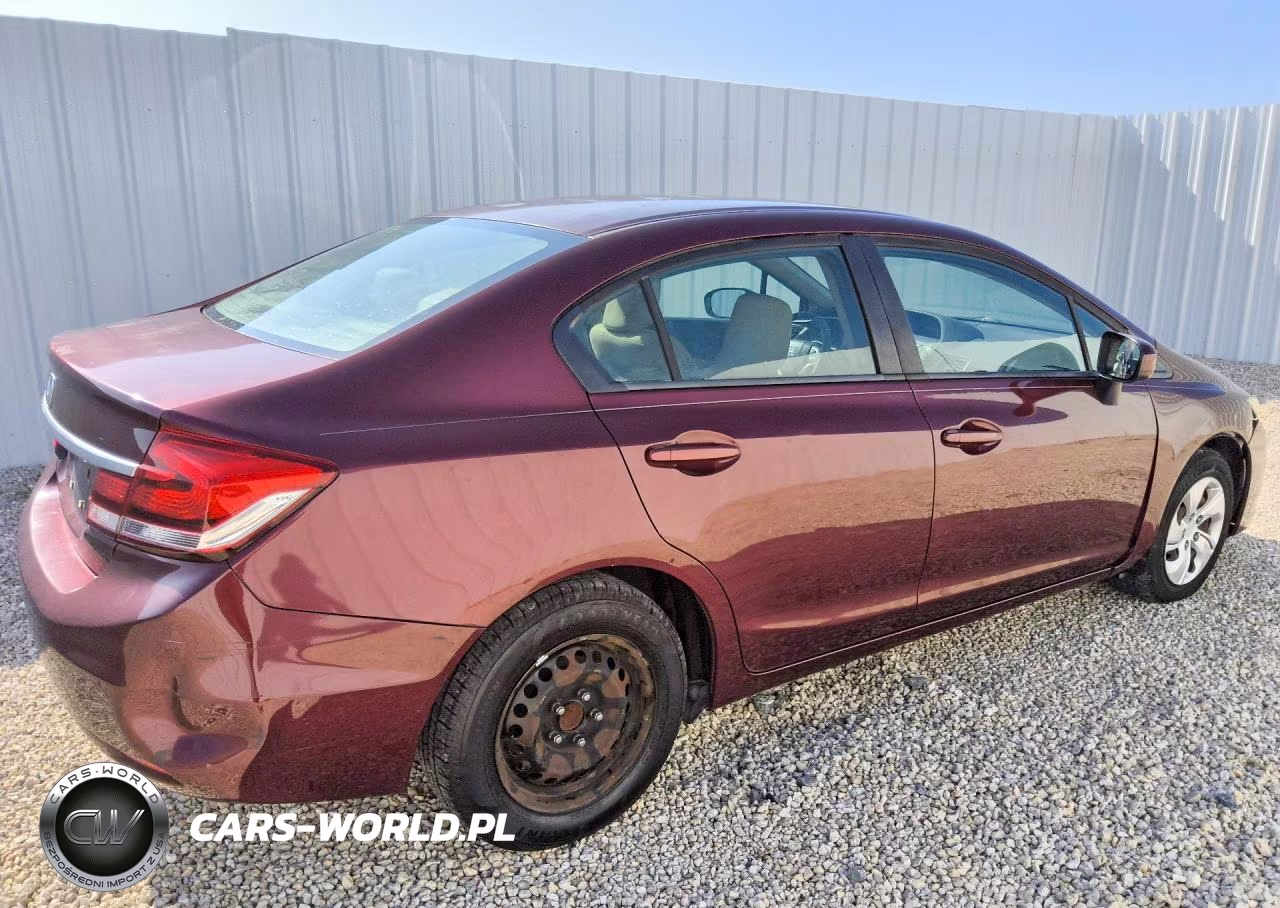 2015 Honda Civic Lx VIN:19XFB2F50FE093539 - 3