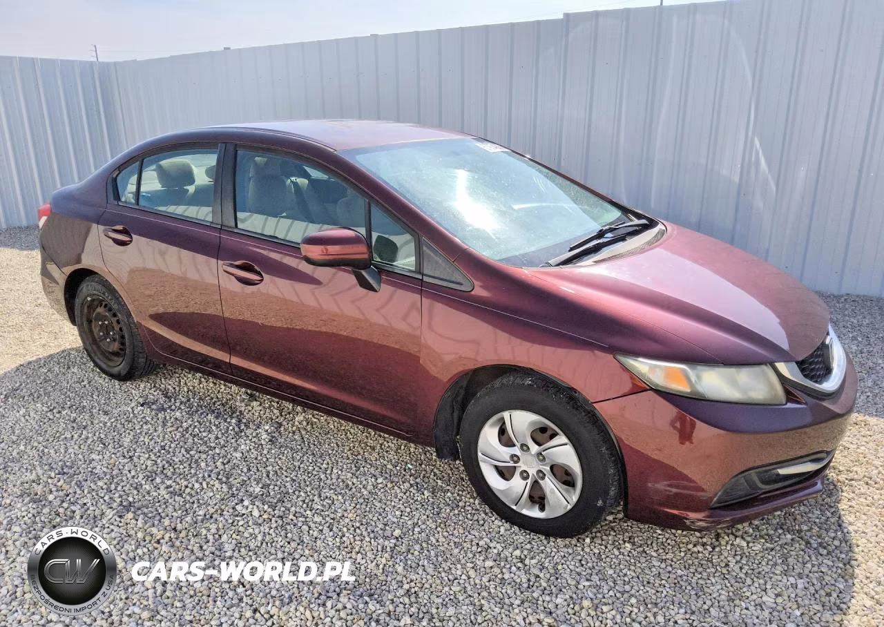 2015 Honda Civic Lx VIN:19XFB2F50FE093539 - 4