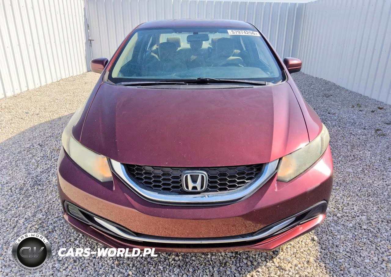2015 Honda Civic Lx VIN:19XFB2F50FE093539 - 5
