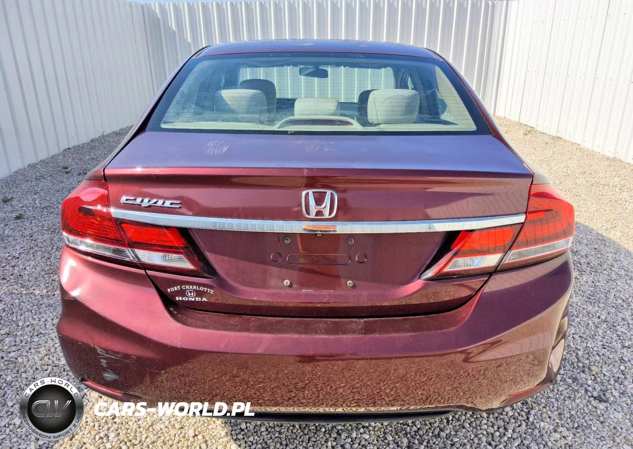 2015 Honda Civic Lx VIN:19XFB2F50FE093539 - 6