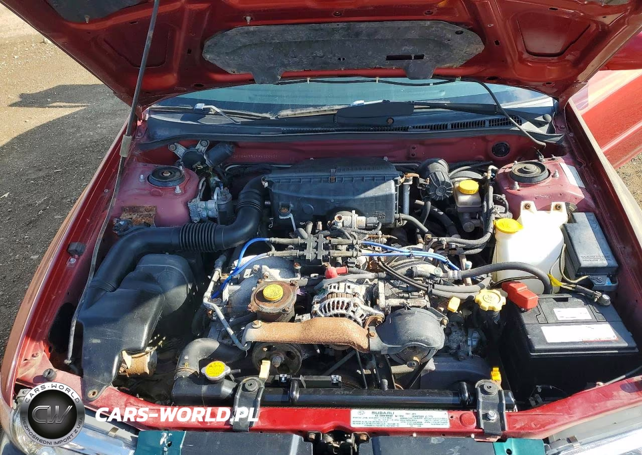 2000 Subaru Impreza Rs VIN:JF1GM6755YH402042 - 11