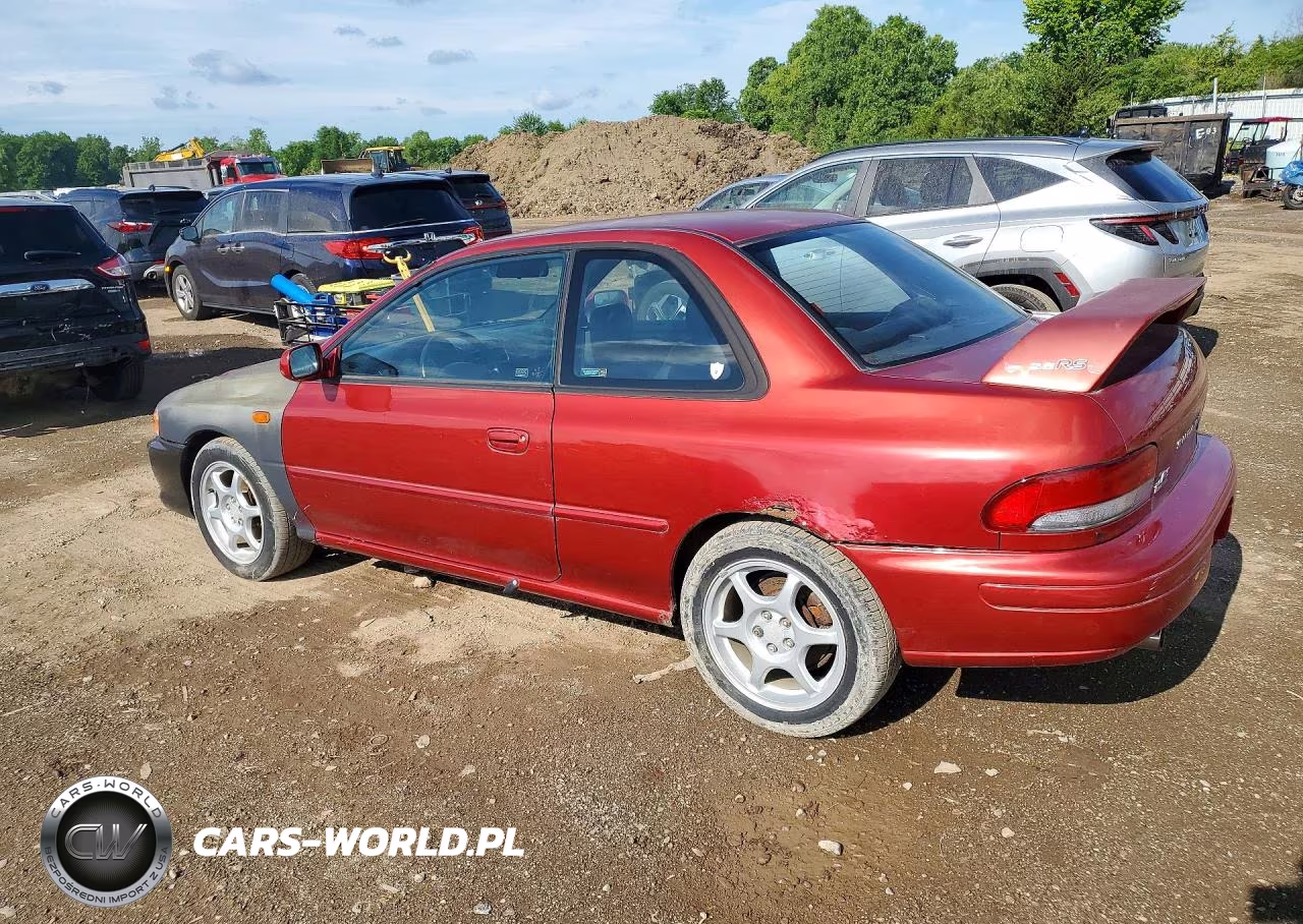 2000 Subaru Impreza Rs VIN:JF1GM6755YH402042 - 2