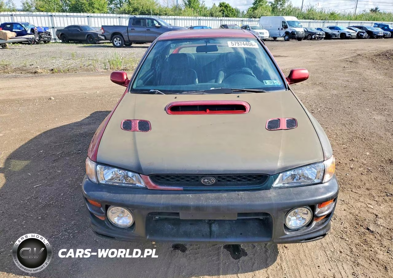 2000 Subaru Impreza Rs VIN:JF1GM6755YH402042 - 5